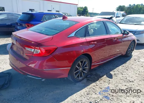 2021 Honda Accord Ex-L из США, поврежденный, VIN 1HGCV1F54MA021667